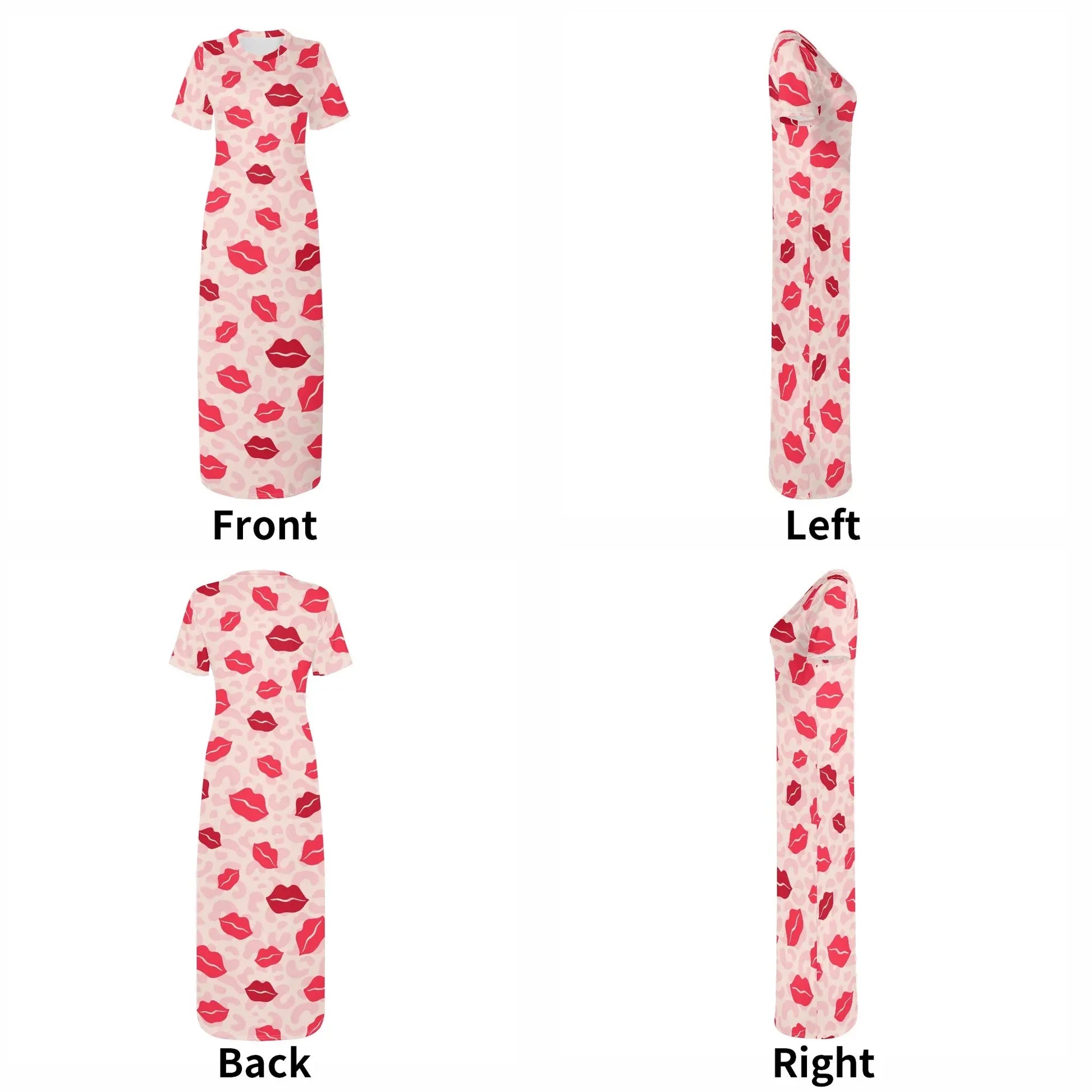 lips-short-sleeve-long-dress-long-dress-jlr-design-7 - JLR Design