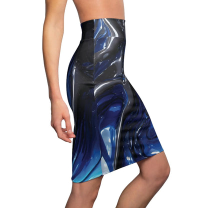 liquid-blue-bleistiftrock-fur-damen-eleganter-mid-waist-rock-mit-stretch-komfort-bleistiftrock-jlr-design-7 - JLR Design