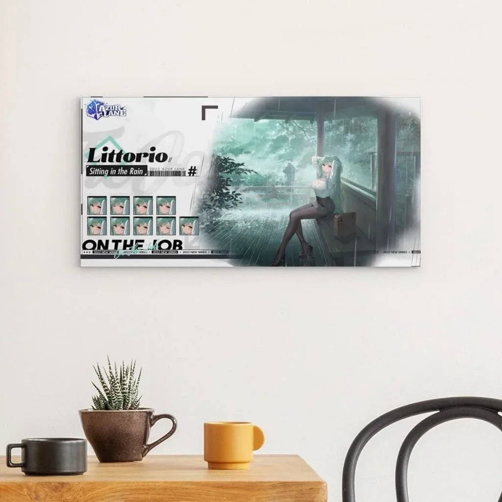 littorio-on-the-job-azur-lane-poster-poster-jlr-design-2 - JLR Design