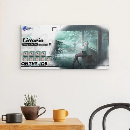 littorio-on-the-job-azur-lane-poster-poster-jlr-design-2 - JLR Design