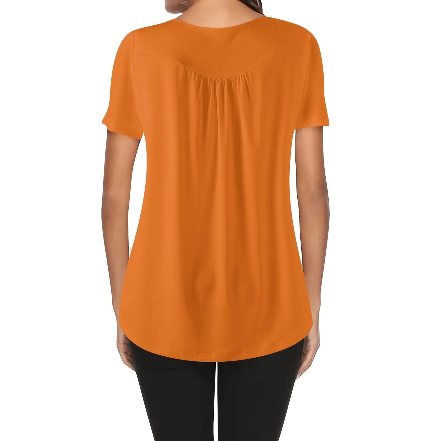 lockere-bluse-mit-u-ausschnitt-und-kurzen-armeln-fur-damen-mango-tango-bluse-jlr-design-2 - JLR Design