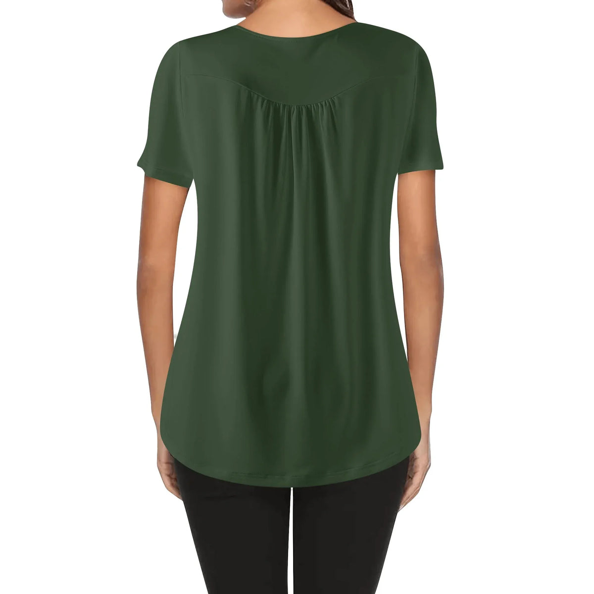lockere-bluse-mit-u-ausschnitt-und-kurzen-armeln-fur-damen-myrte-bluse-jlr-design-jlr-design-de-2 - JLR Design