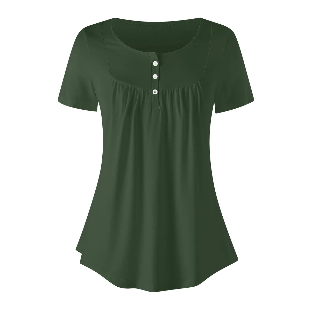 lockere-bluse-mit-u-ausschnitt-und-kurzen-armeln-fur-damen-myrte-bluse-jlr-design-jlr-design-de-3 - JLR Design