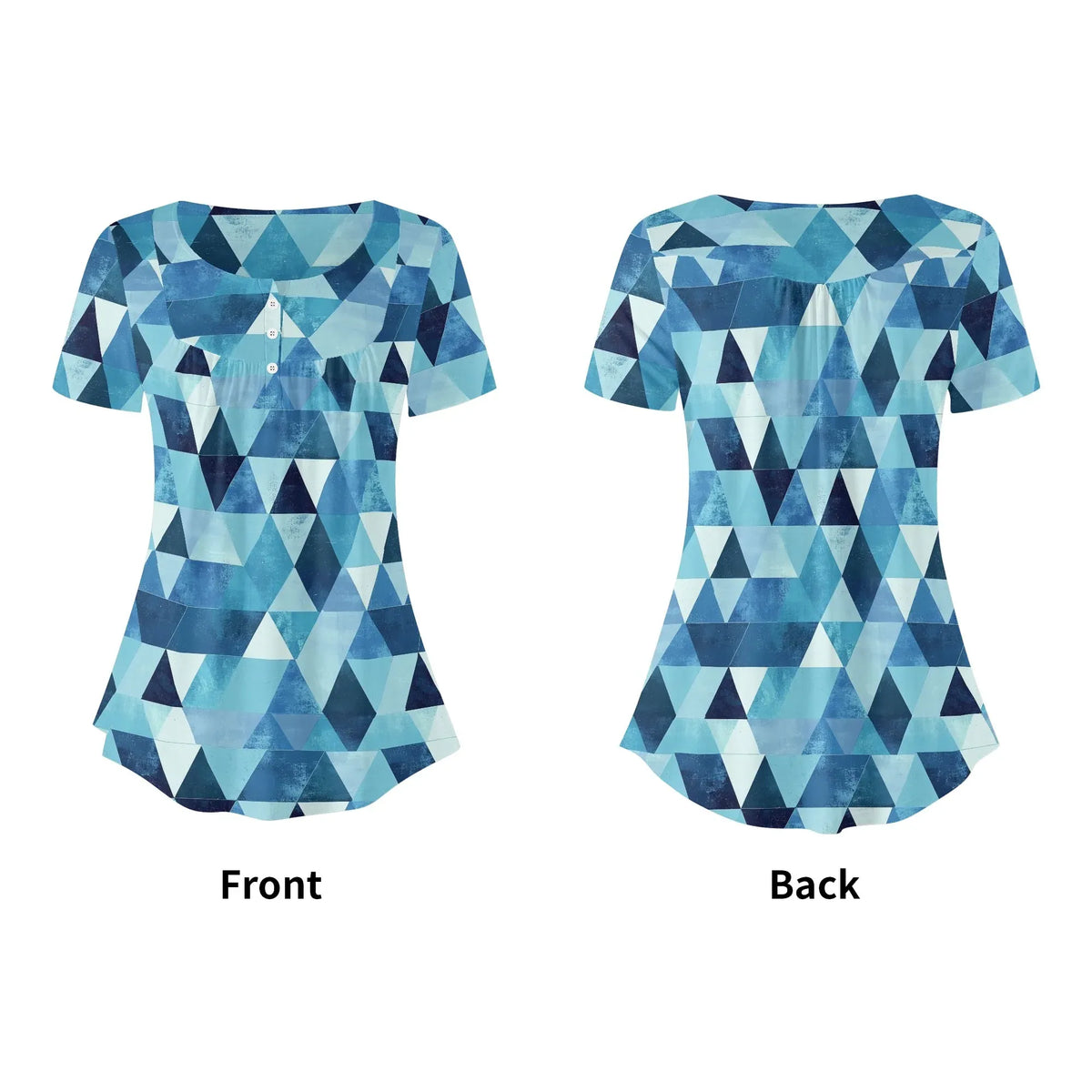 lockere-bluse-mit-u-ausschnitt-und-kurzen-armeln-fur-damen-triangle-v4-bluse-jlr-design-jlr-design-de-5 - JLR Design