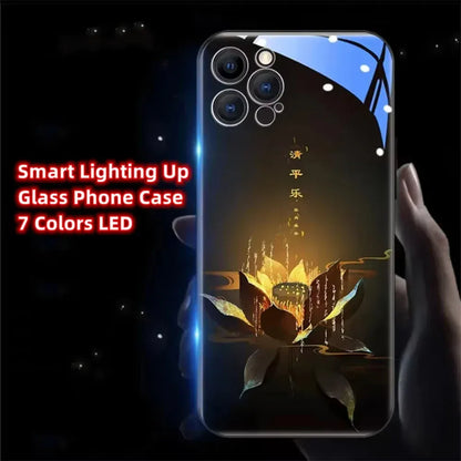 lotus-hulle-mit-led-licht-fur-iphone-13-14-15-pro-plus-max-cover-jlr-design-1 - JLR Design