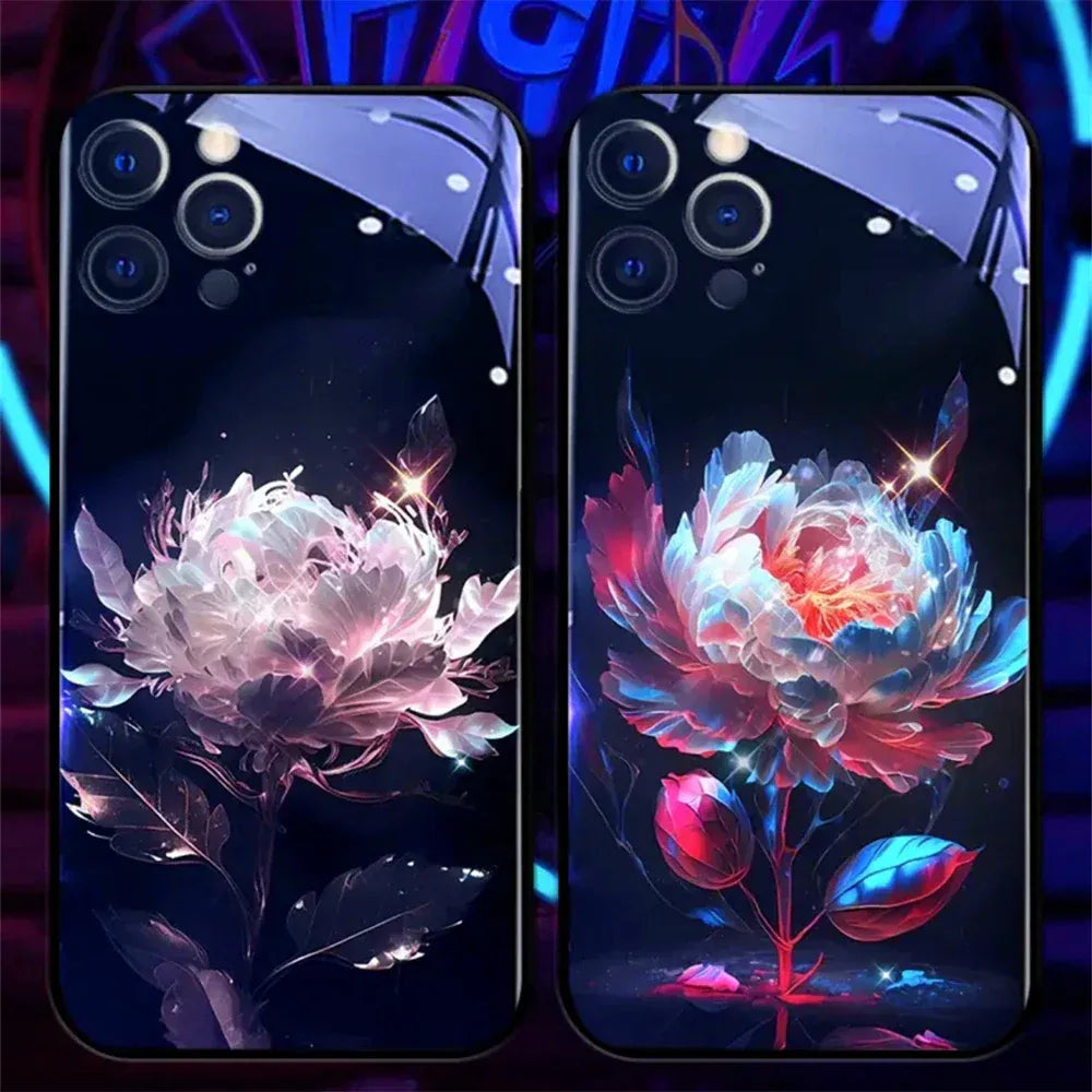 lotus-hulle-mit-led-licht-fur-iphone-13-14-15-pro-plus-max-cover-jlr-design-18 - JLR Design