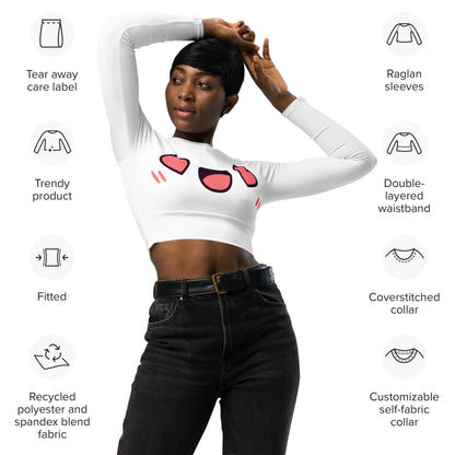 love-kawaii-long-sleeve-crop-top-long-sleeve-crop-top-jlr-design-2 - JLR Design