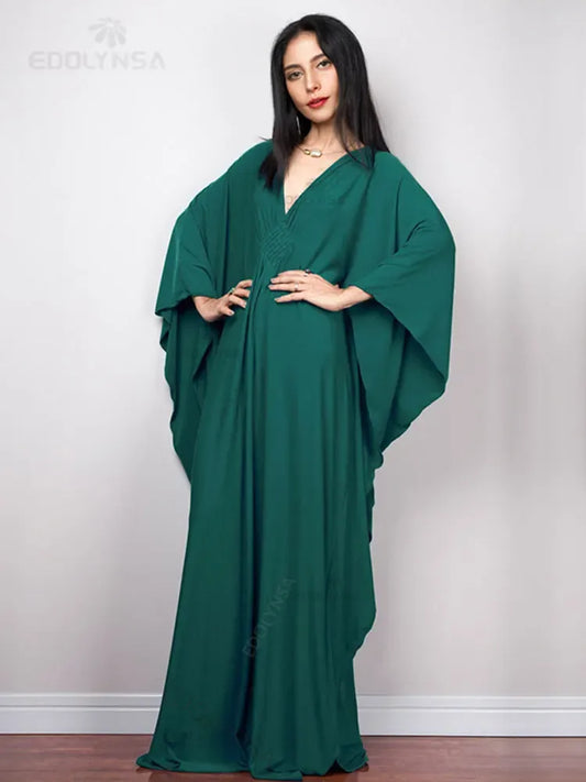 luftiges-maxi-kaftan-sommerkleid-kleid-jlr-design-1 - JLR Design
