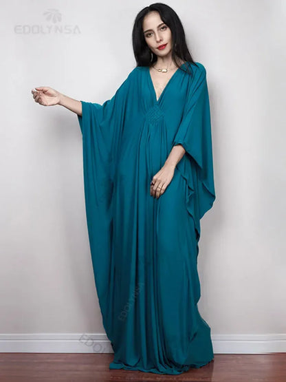 luftiges-maxi-kaftan-sommerkleid-kleid-jlr-design-17 - JLR Design