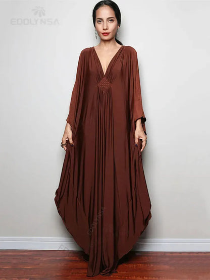 luftiges-maxi-kaftan-sommerkleid-kleid-jlr-design-2 - JLR Design