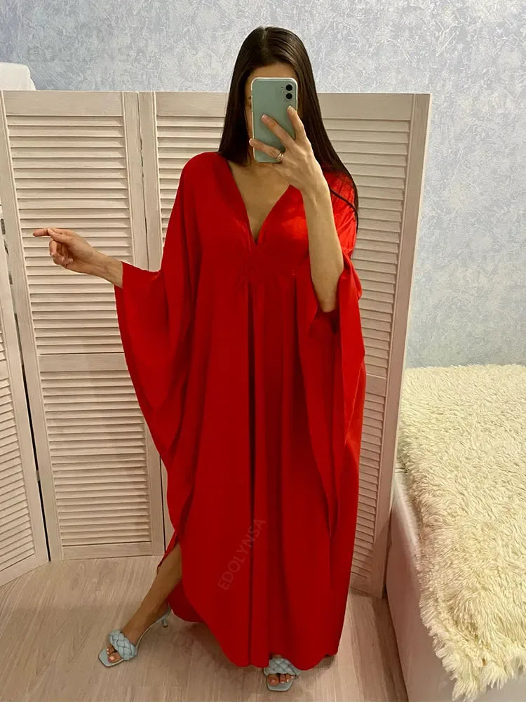 luftiges-maxi-kaftan-sommerkleid-kleid-jlr-design-4 - JLR Design