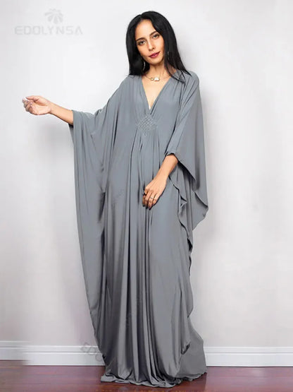 luftiges-maxi-kaftan-sommerkleid-kleid-jlr-design-5 - JLR Design