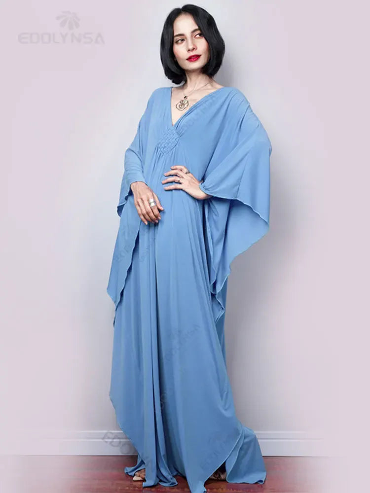 luftiges-maxi-kaftan-sommerkleid-kleid-jlr-design-7 - JLR Design