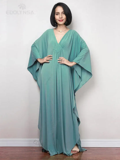luftiges-maxi-kaftan-sommerkleid-kleid-jlr-design-9 - JLR Design