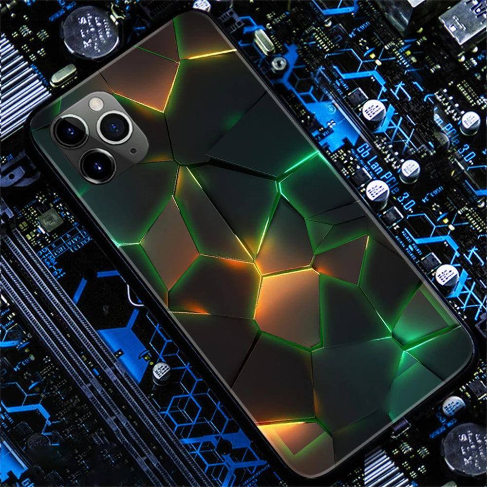 luxury-geometry-led-handyhulle-fur-samsung-s24s23s22ultraplus-cover-jlr-design-9 - JLR Design