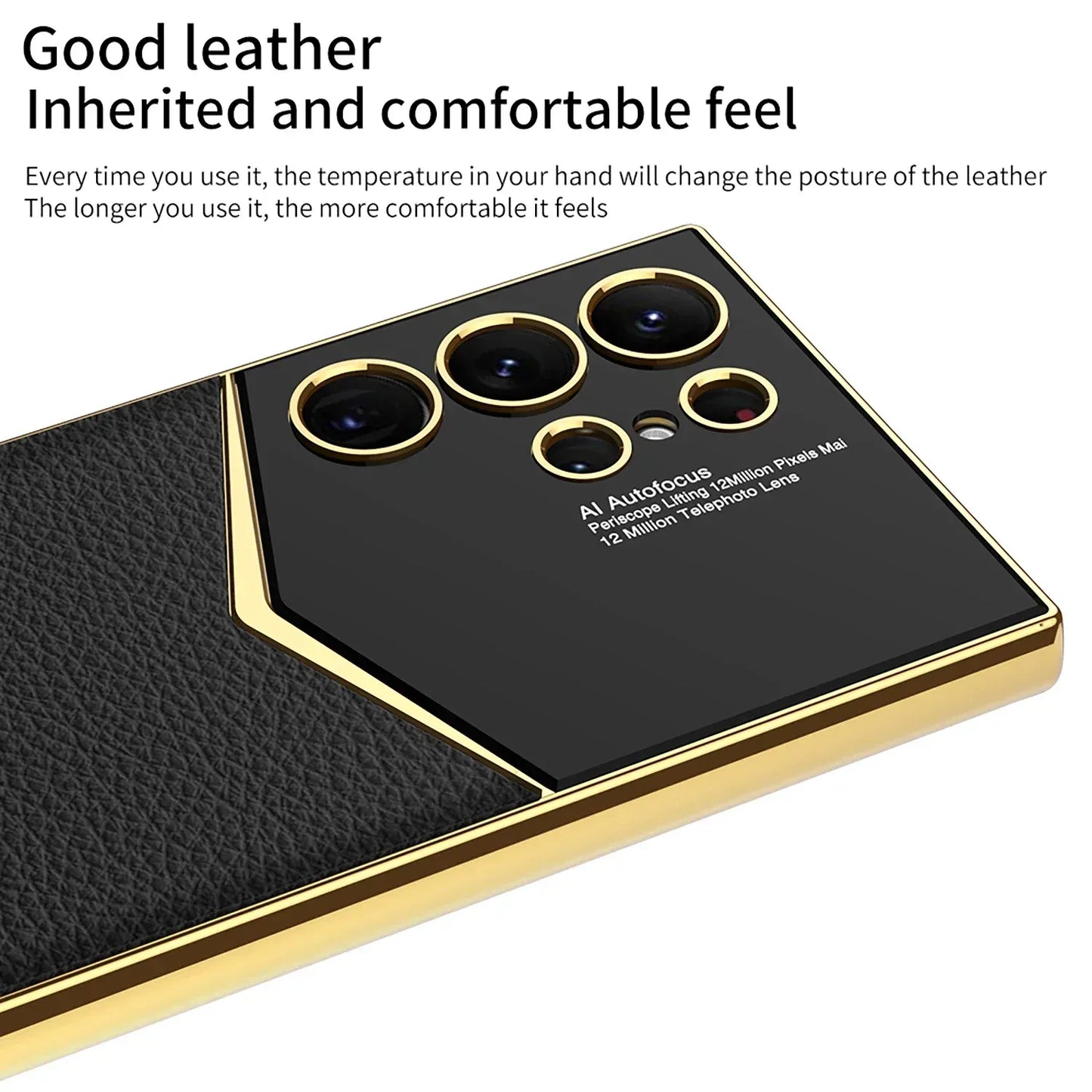 luxus-leder-optik-hulle-fur-samsung-s25s24s23-ultra-or-galvanisierter-glanz-and-stossschutz-handyhulle-jlr-design-2 - JLR Design