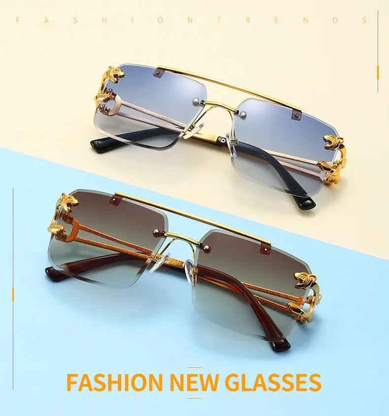 luxus-quadratische-sonnenbrille-rahmenlos-vintage-designer-look-mit-spiegelglas-and-uv400-brille-jlr-design-3 - JLR Design