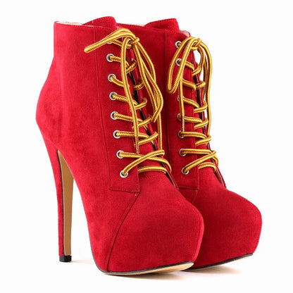 martin-boots-high-heels-mit-plateau-elegante-schnurstiefeletten-mit-8cm-absatz-high-heels-jlr-design-6 - JLR Design