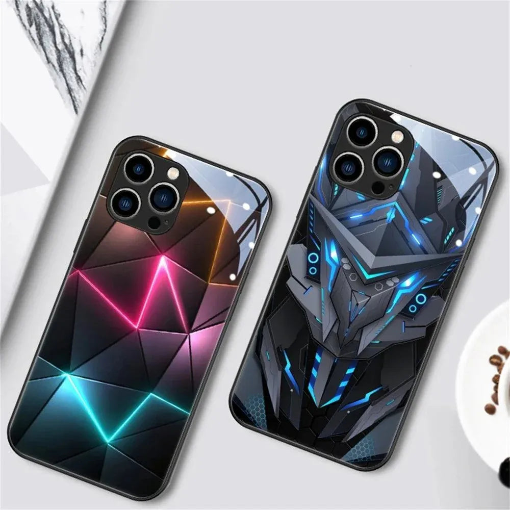 mech-smart-led-handyhulle-fur-samsung-s24s23s22ultraplus-cover-jlr-design-12 - JLR Design