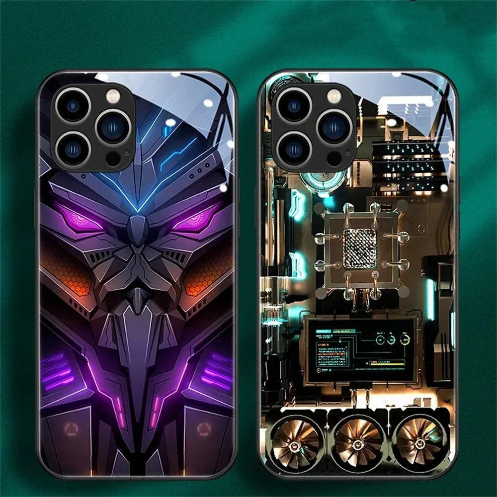 mech-smart-led-handyhulle-fur-samsung-s24s23s22ultraplus-cover-jlr-design-13 - JLR Design