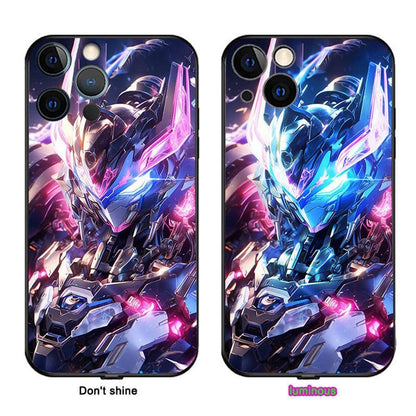 mecha-warrior-led-iphone-hulle-fur-iphon-131415pluspromax-phone-case-jlr-design-11 - JLR Design