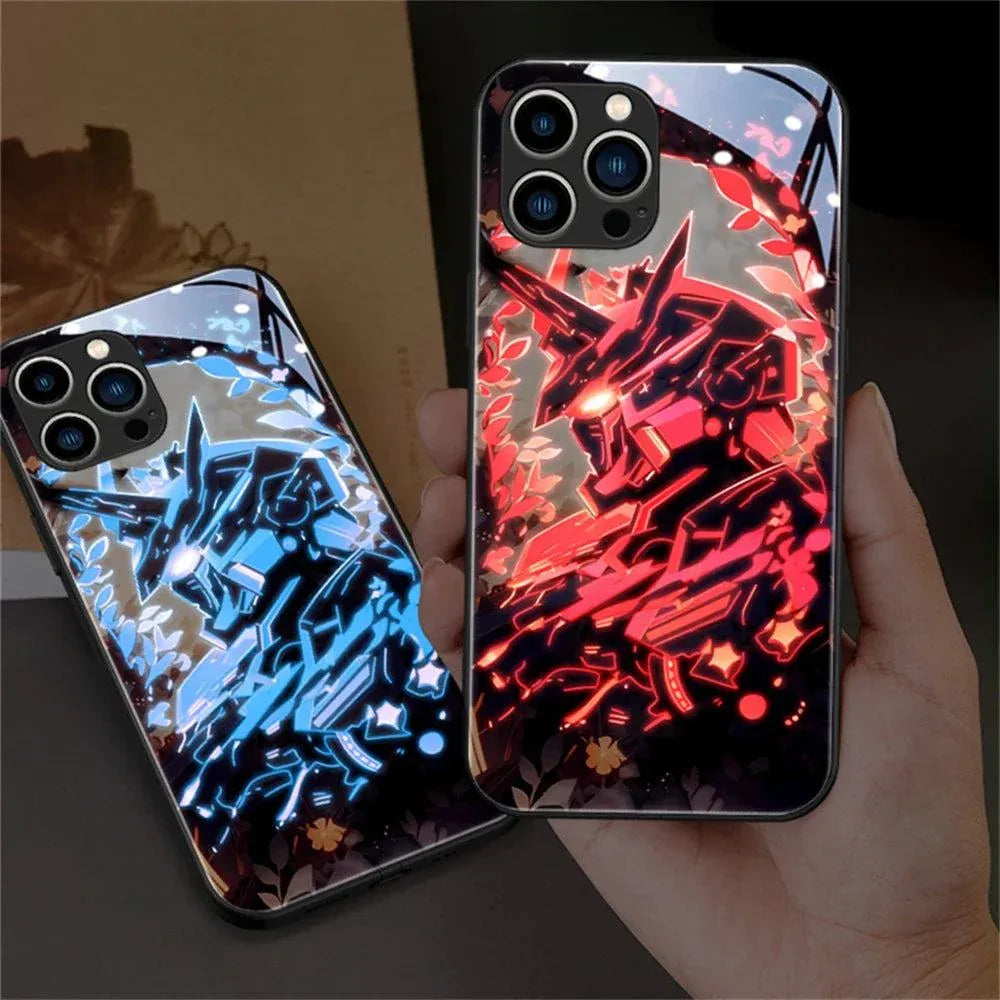 mecha-warrior-led-iphone-hulle-fur-iphon-131415pluspromax-phone-case-jlr-design-14 - JLR Design