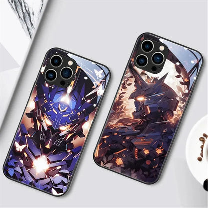 mecha-warrior-led-iphone-hulle-fur-iphon-131415pluspromax-phone-case-jlr-design-15 - JLR Design