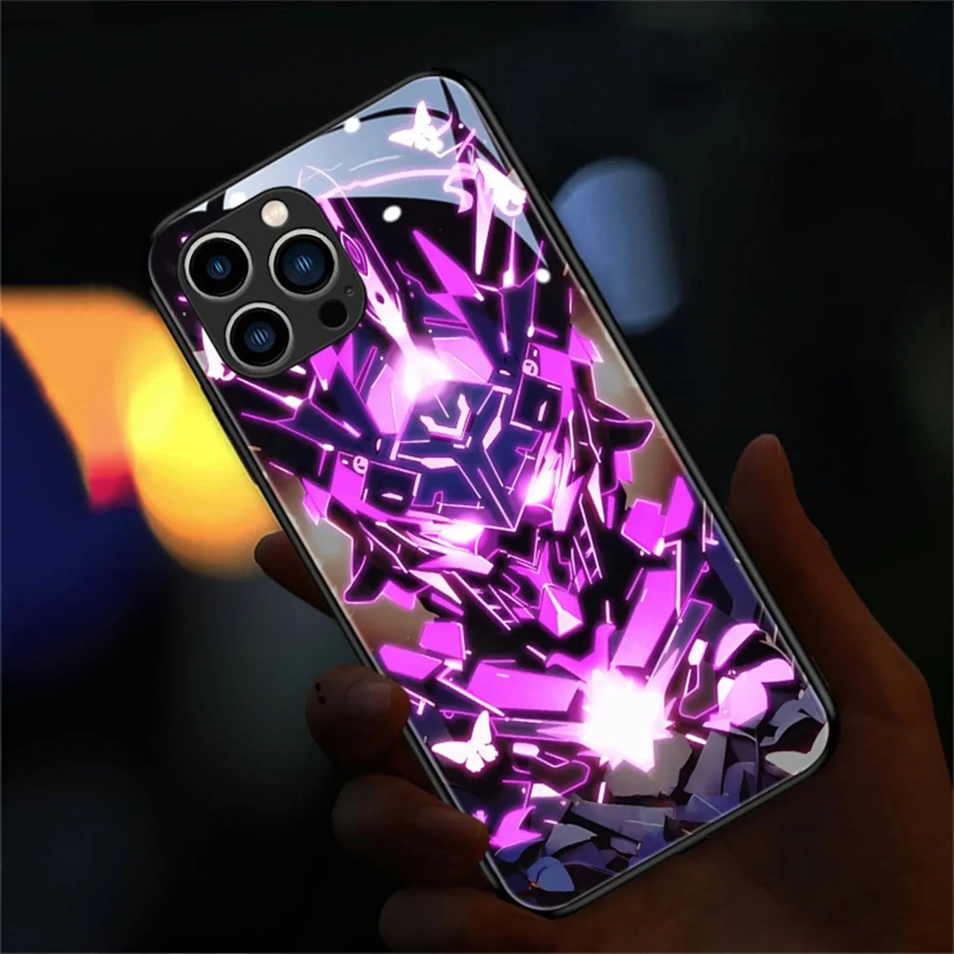 mecha-warrior-led-iphone-hulle-fur-iphon-131415pluspromax-phone-case-jlr-design-17 - JLR Design