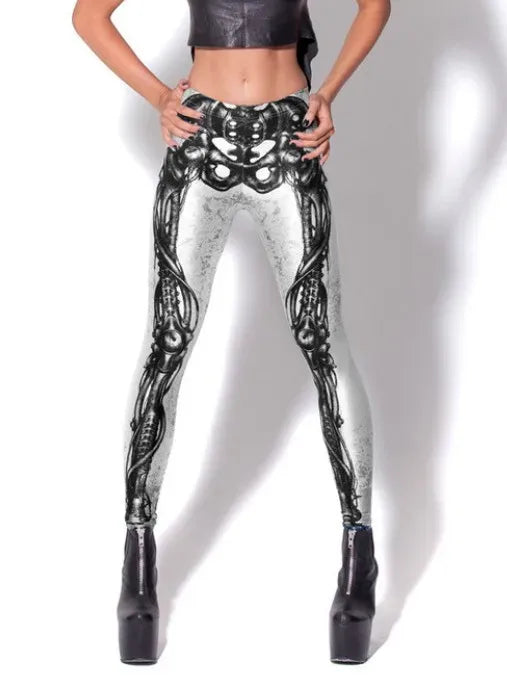 mechanic-skeleton-damen-leggings-leggings-jlr-design-1 - JLR Design