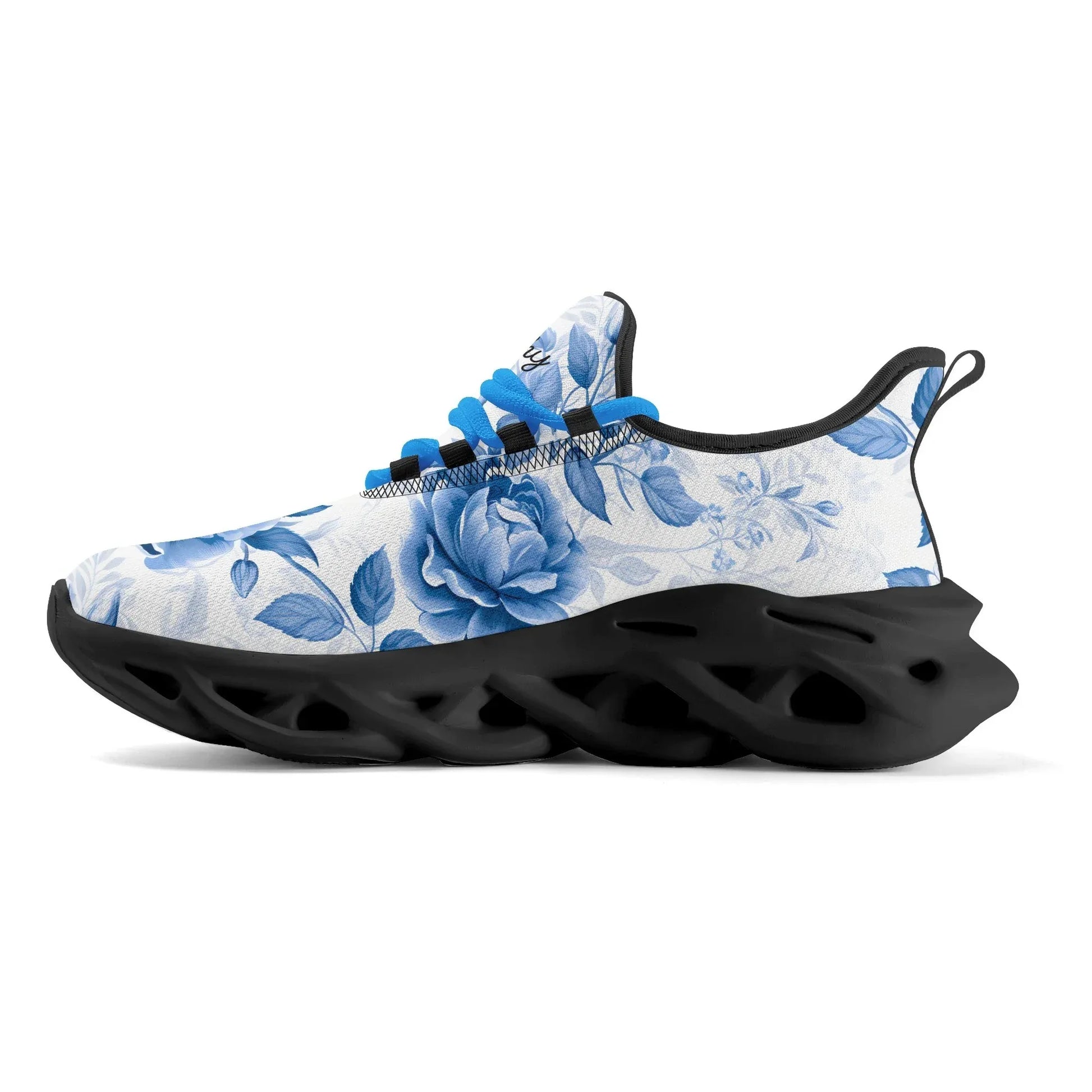 meeshy-air-athletic-sneaker-blue-flowers-herren-sneaker-jlr-design-14 - JLR Design