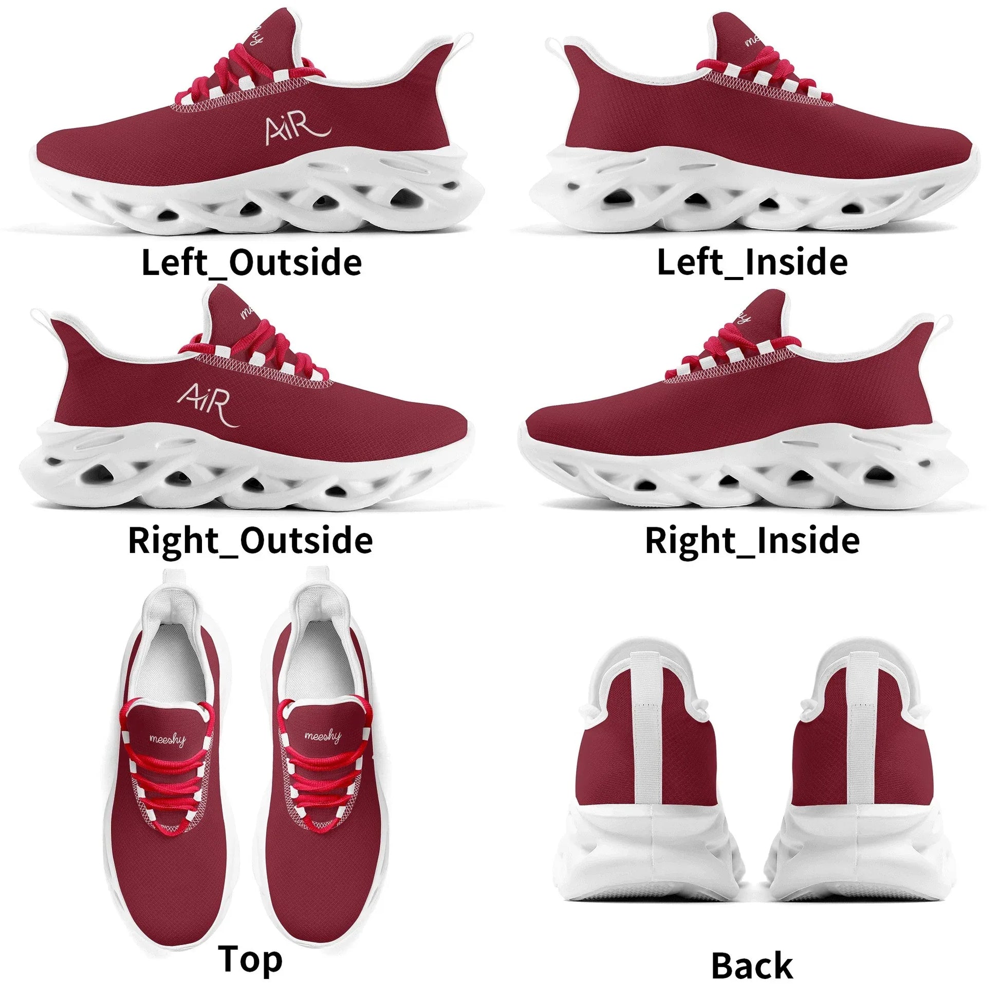 meeshy-air-athletic-sneaker-burgund-damen-sneaker-jlr-design-10 - JLR Design