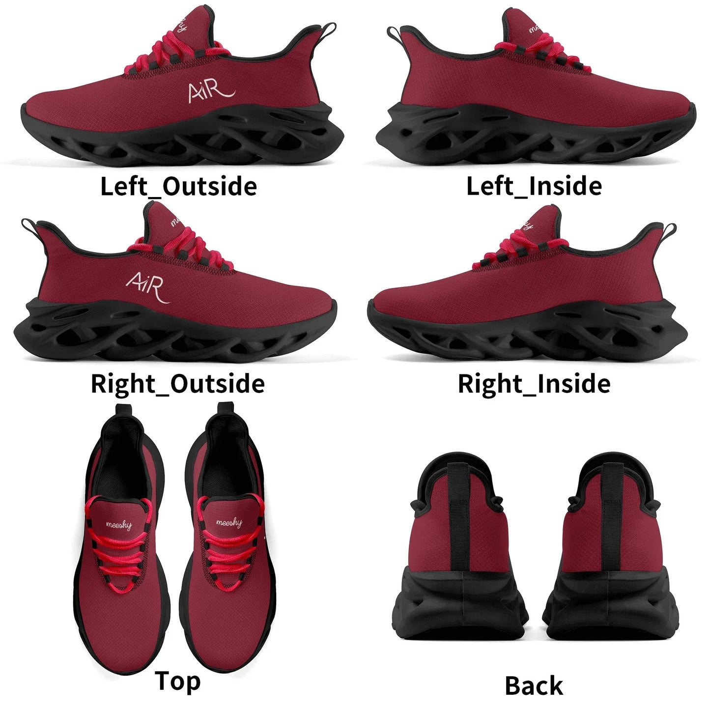 meeshy-air-athletic-sneaker-burgund-damen-sneaker-jlr-design-18 - JLR Design