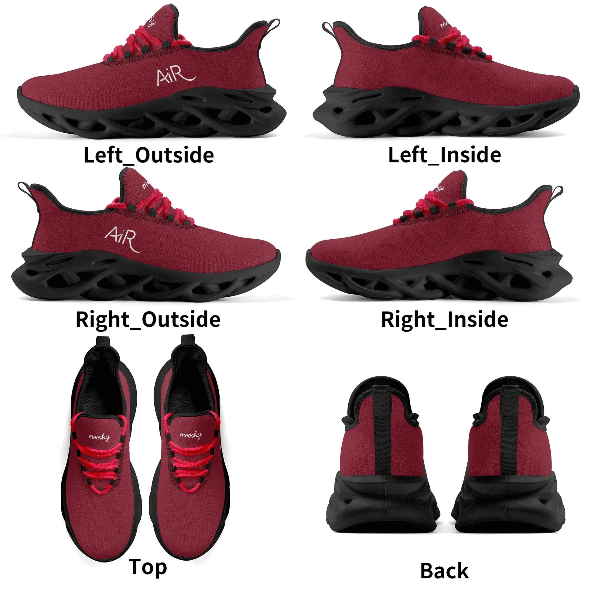 meeshy-air-athletic-sneaker-burgund-damen-sneaker-jlr-design-18 - JLR Design