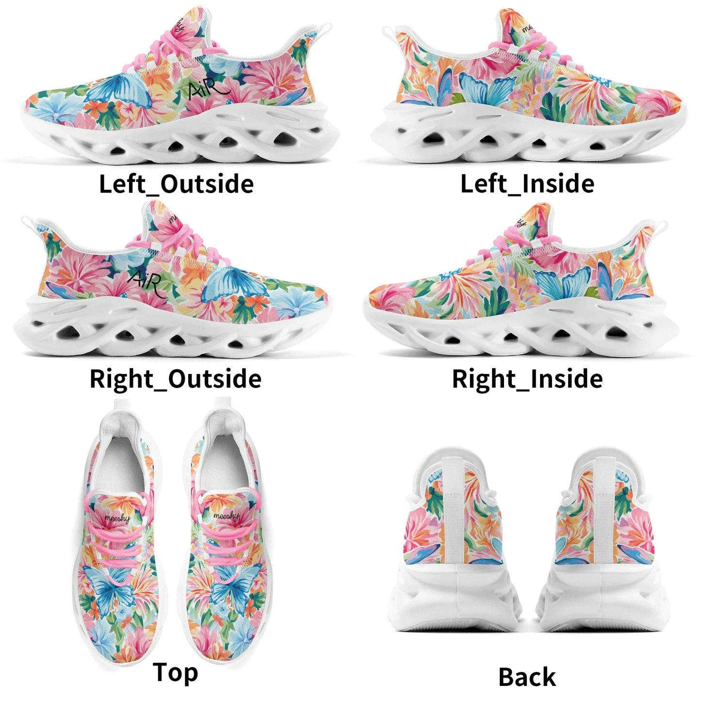 meeshy-air-athletic-sneaker-colorful-butterfly-v1-herren-sneaker-jlr-design-11 - JLR Design