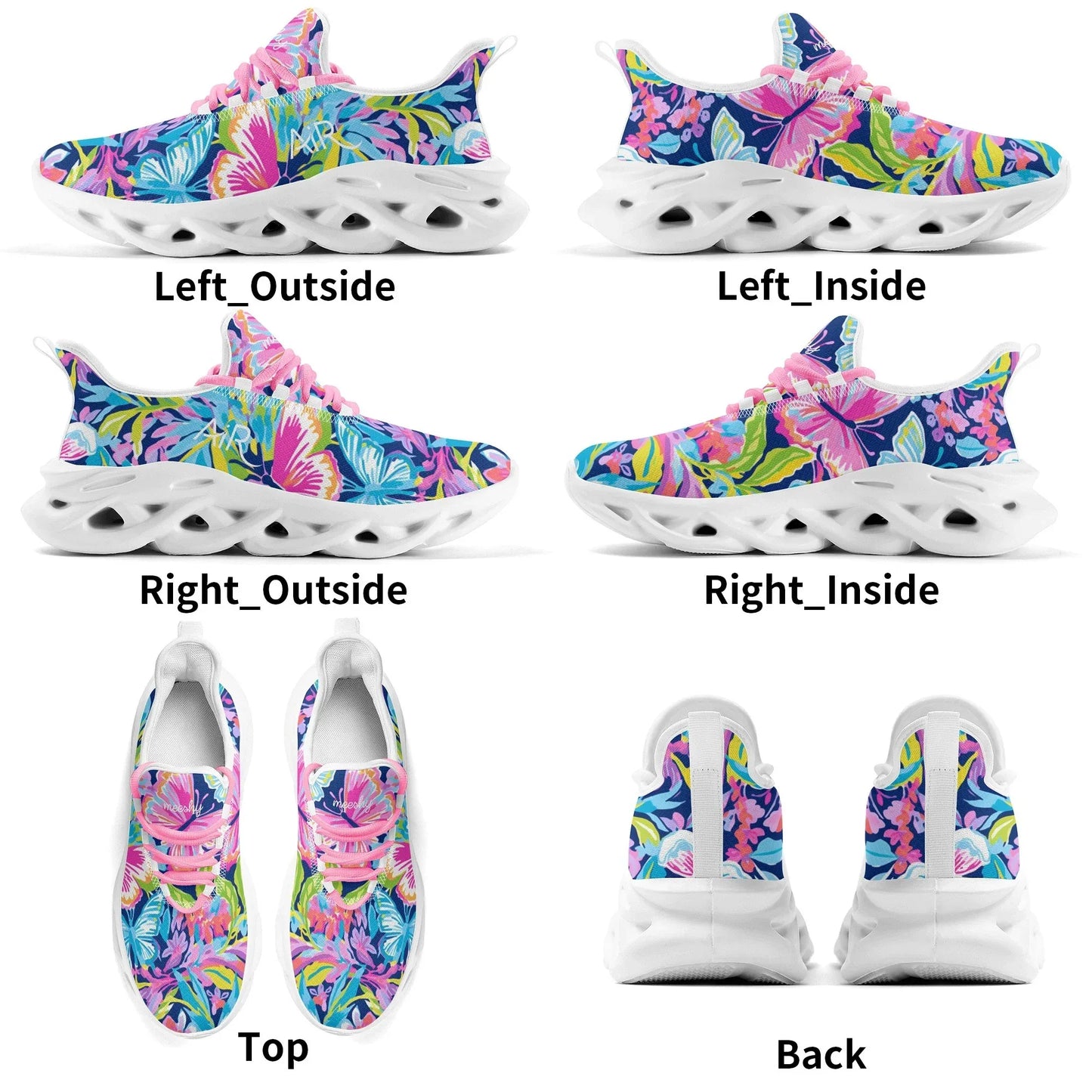 meeshy-air-athletic-sneaker-colorful-butterfly-v2-damen-sneaker-jlr-design-10 - JLR Design