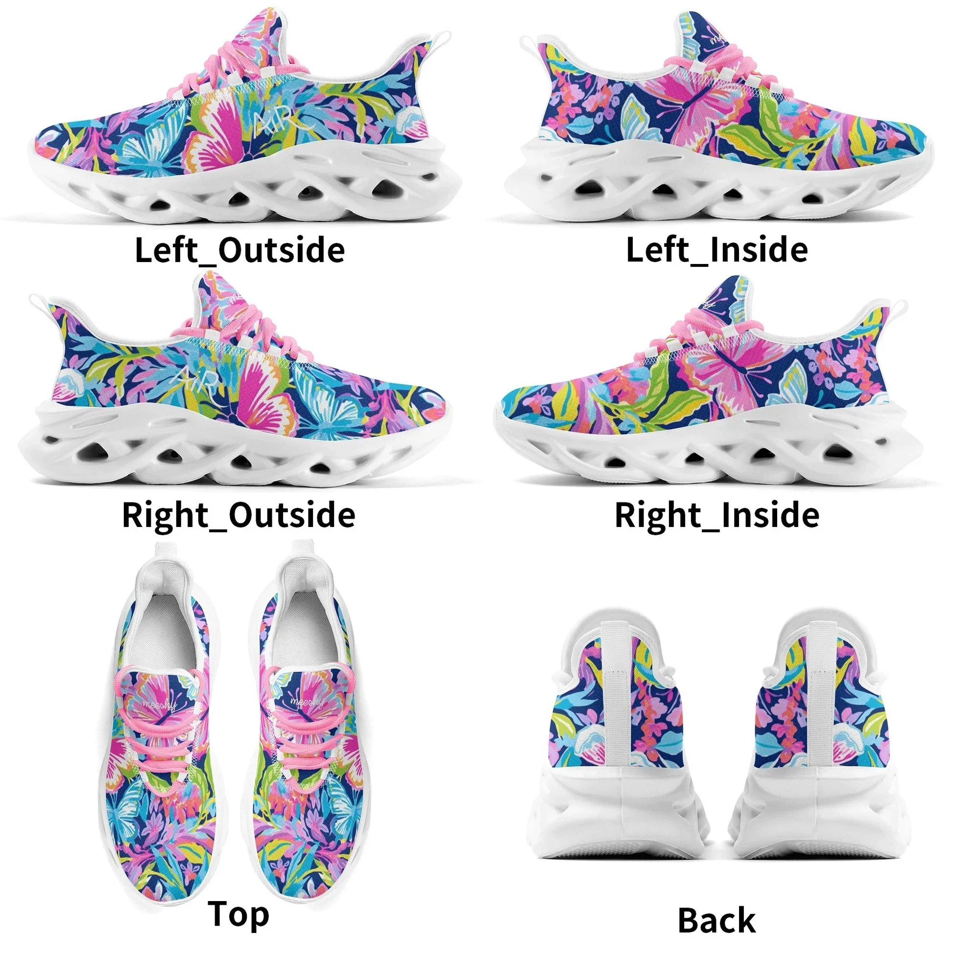 meeshy-air-athletic-sneaker-colorful-butterfly-v2-damen-sneaker-jlr-design-10 - JLR Design