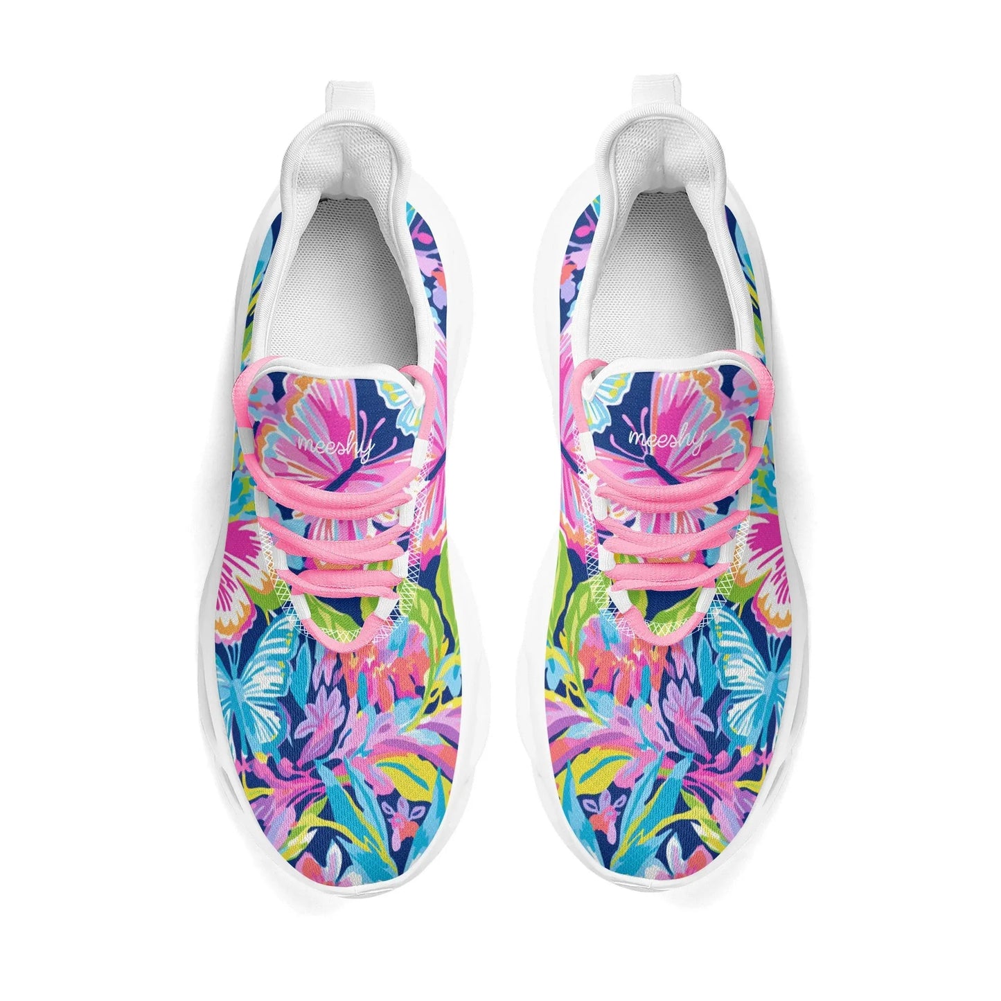 meeshy-air-athletic-sneaker-colorful-butterfly-v2-damen-sneaker-jlr-design-7 - JLR Design