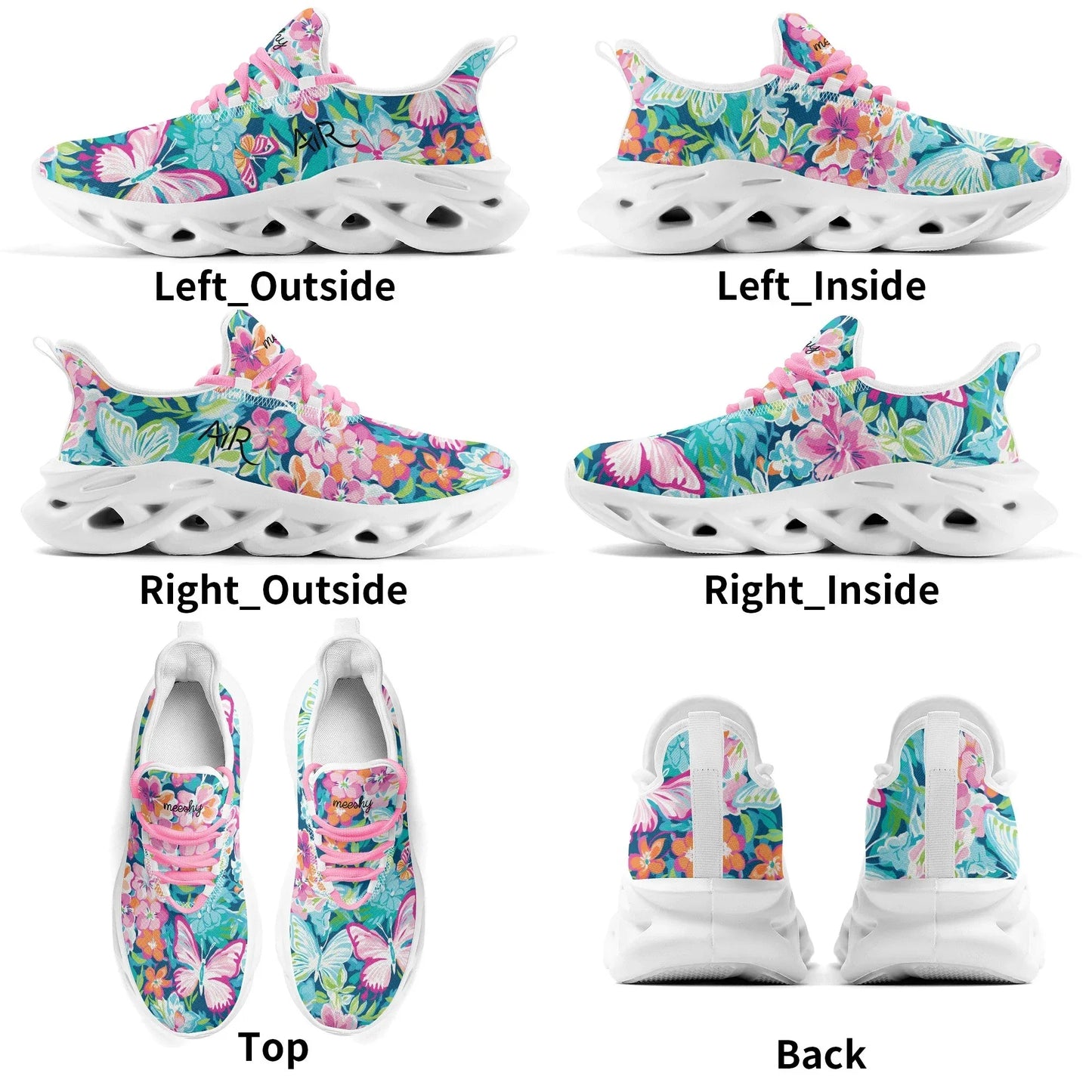 meeshy-air-athletic-sneaker-colorful-butterfly-v3-damen-sneaker-jlr-design-10 - JLR Design