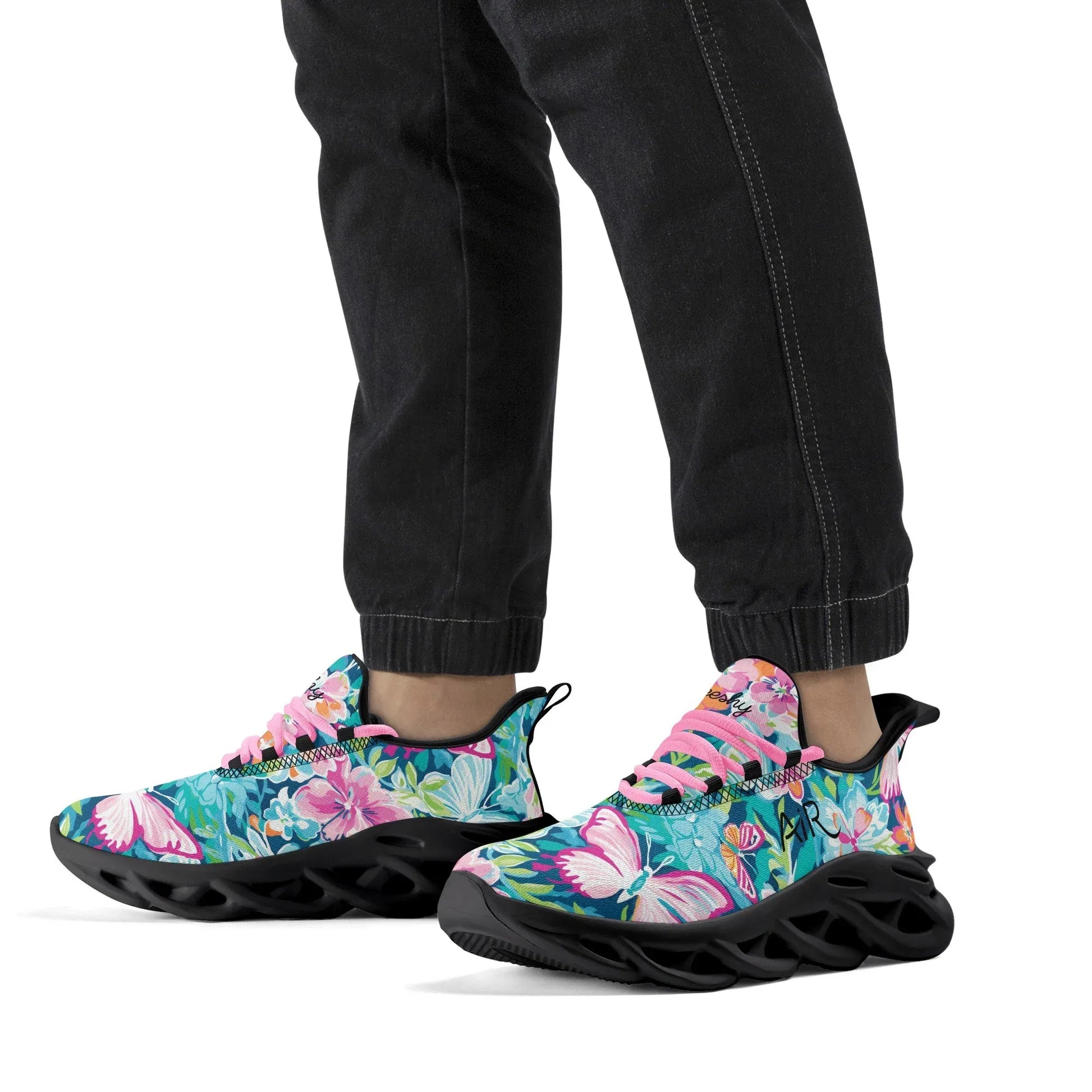 meeshy-air-athletic-sneaker-colorful-butterfly-v3-herren-sneaker-jlr-design-19 - JLR Design