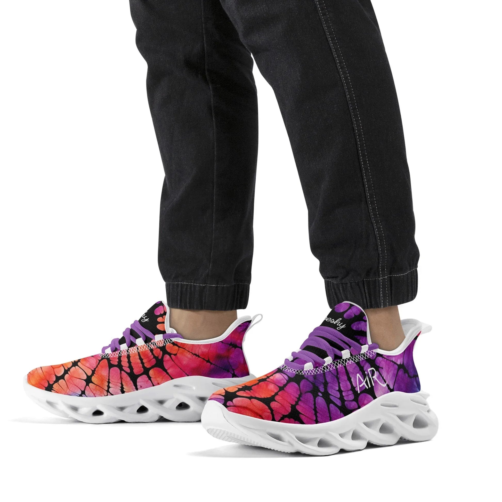 meeshy-air-athletic-sneaker-gothic-tie-dye-v3-herren-sneaker-jlr-design-10 - JLR Design