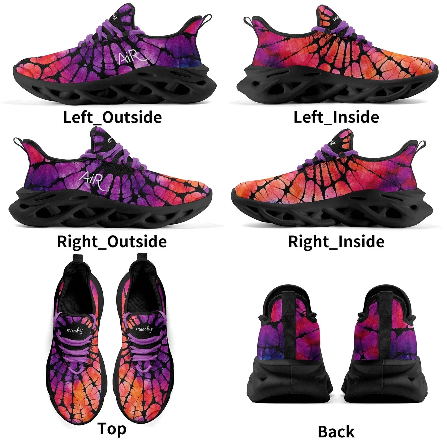 meeshy-air-athletic-sneaker-gothic-tie-dye-v3-herren-sneaker-jlr-design-20 - JLR Design
