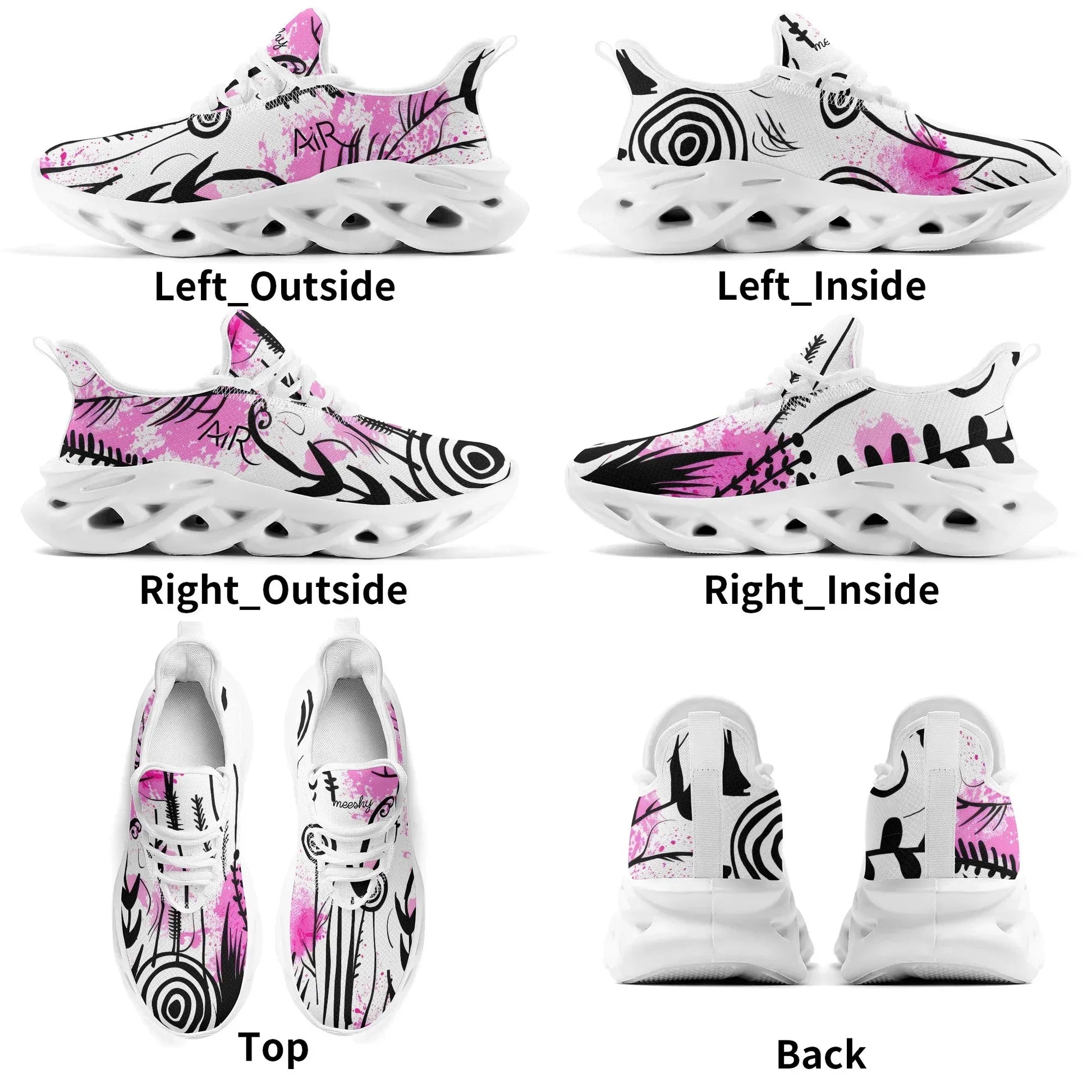 meeshy-air-athletic-sneaker-graffiti-flowers-v1-herren-sneaker-jlr-design-11 - JLR Design