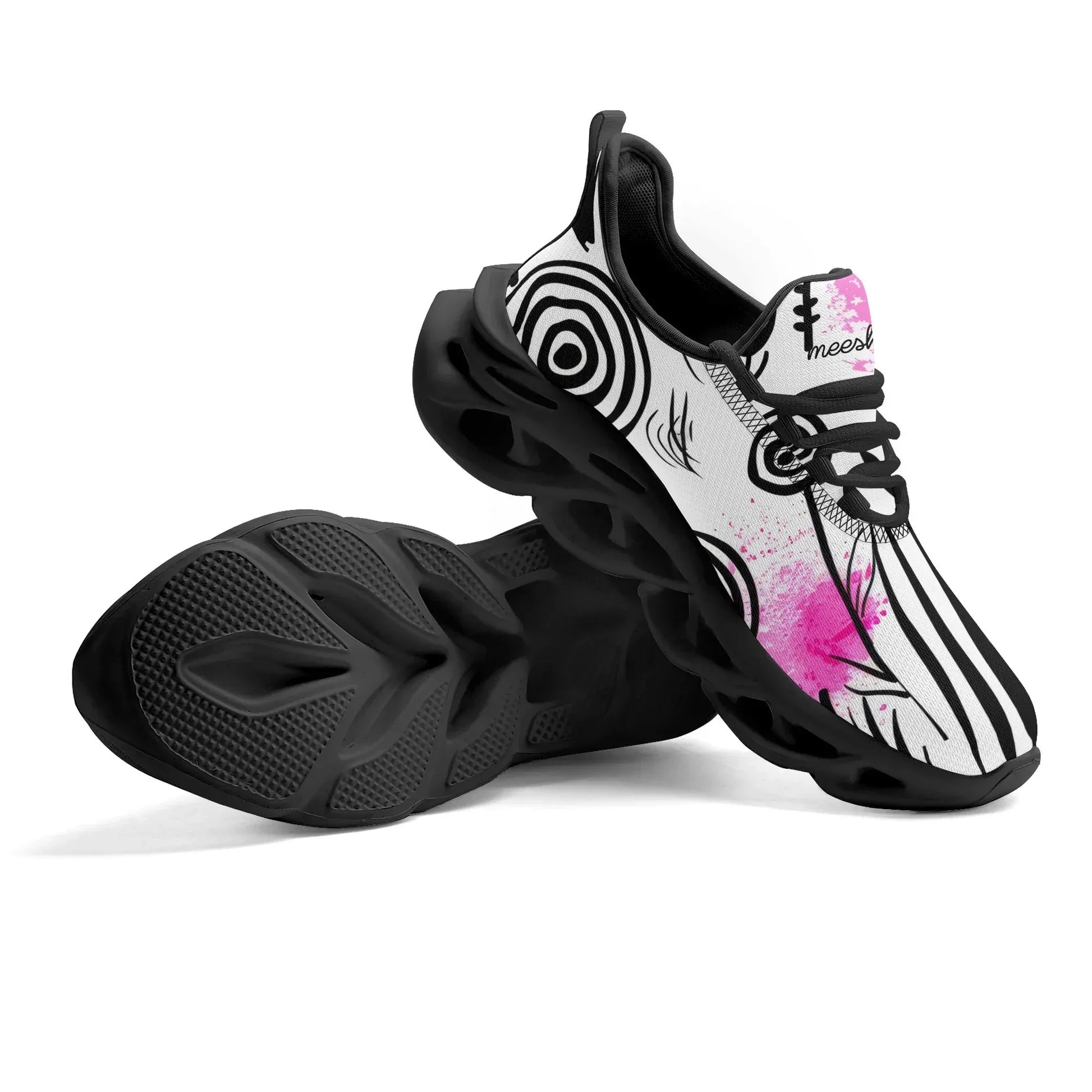 meeshy-air-athletic-sneaker-graffiti-flowers-v1-herren-sneaker-jlr-design-18 - JLR Design