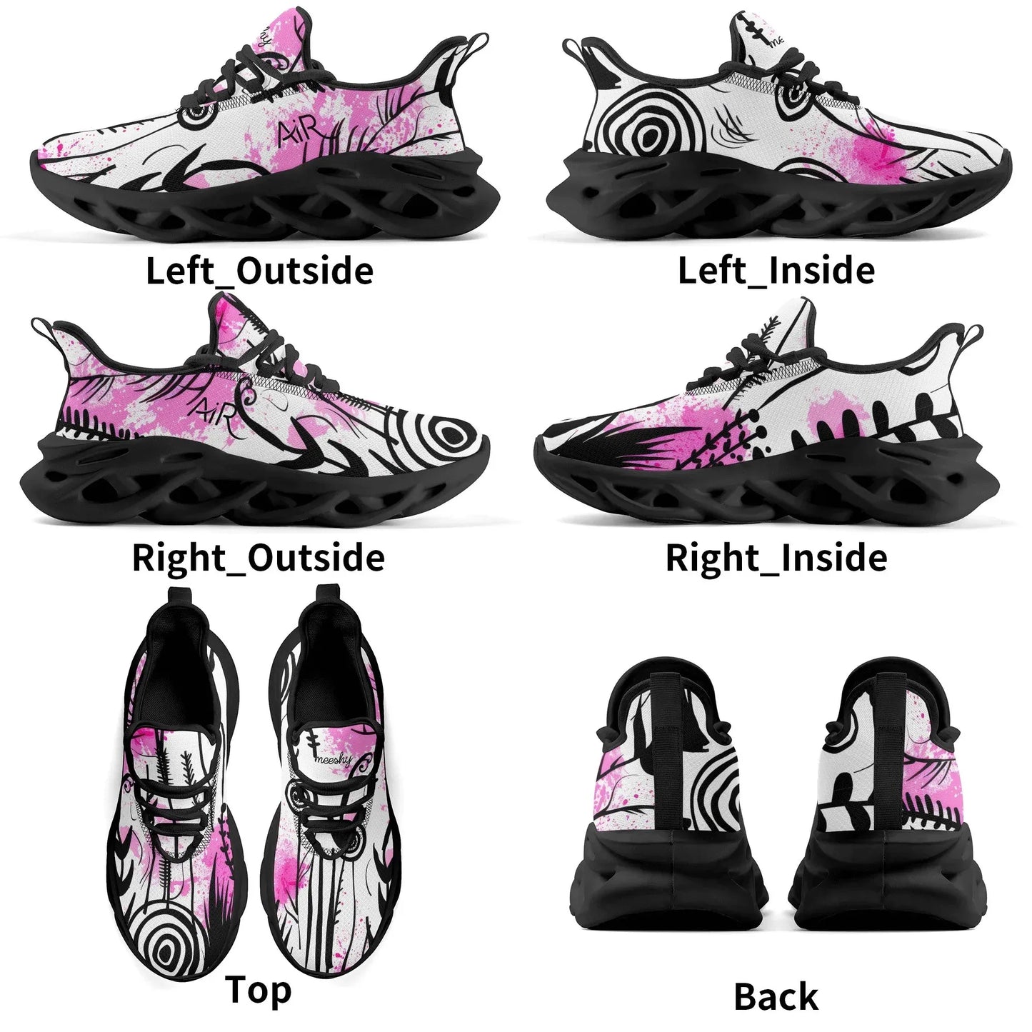 meeshy-air-athletic-sneaker-graffiti-flowers-v1-herren-sneaker-jlr-design-20 - JLR Design