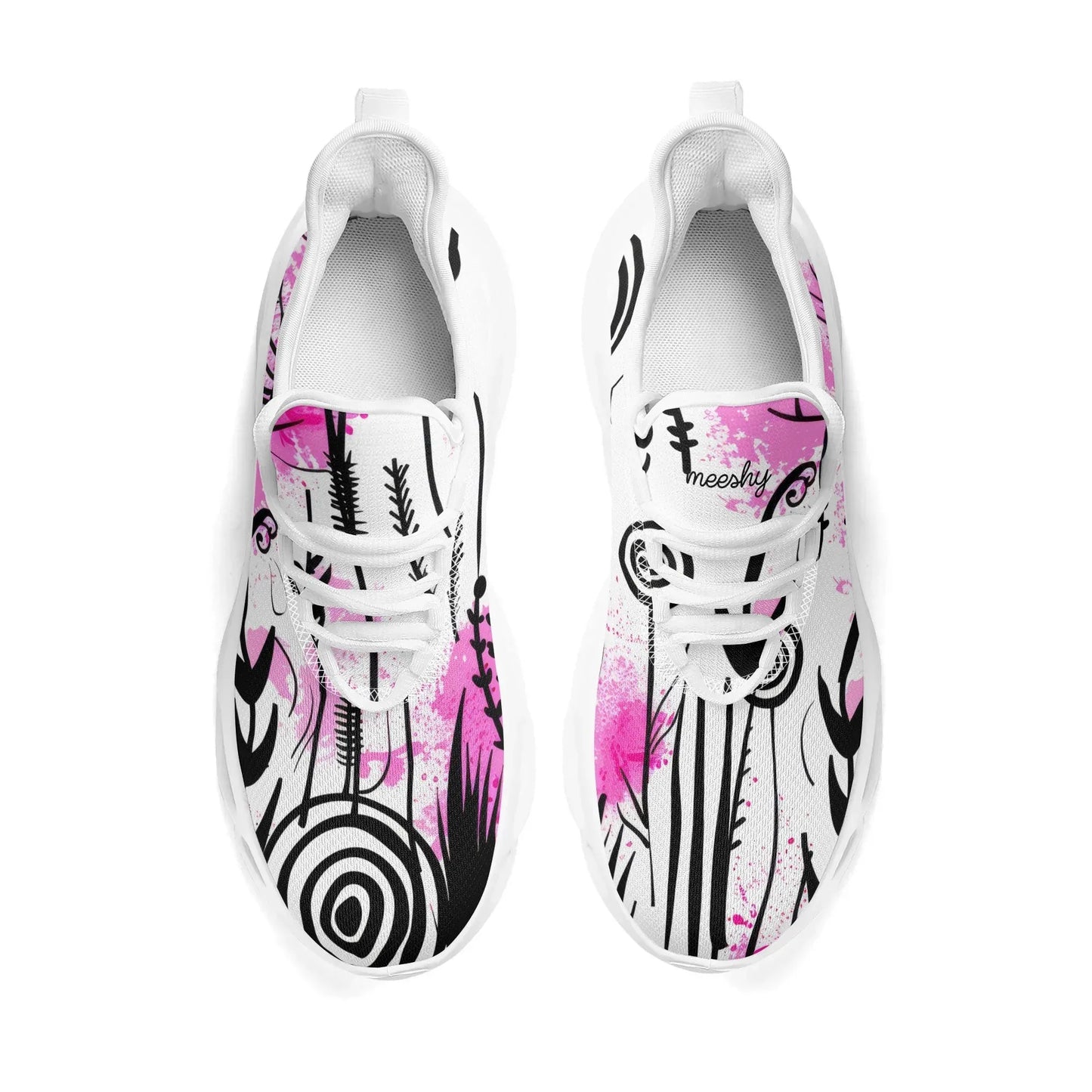 meeshy-air-athletic-sneaker-graffiti-flowers-v1-herren-sneaker-jlr-design-7 - JLR Design