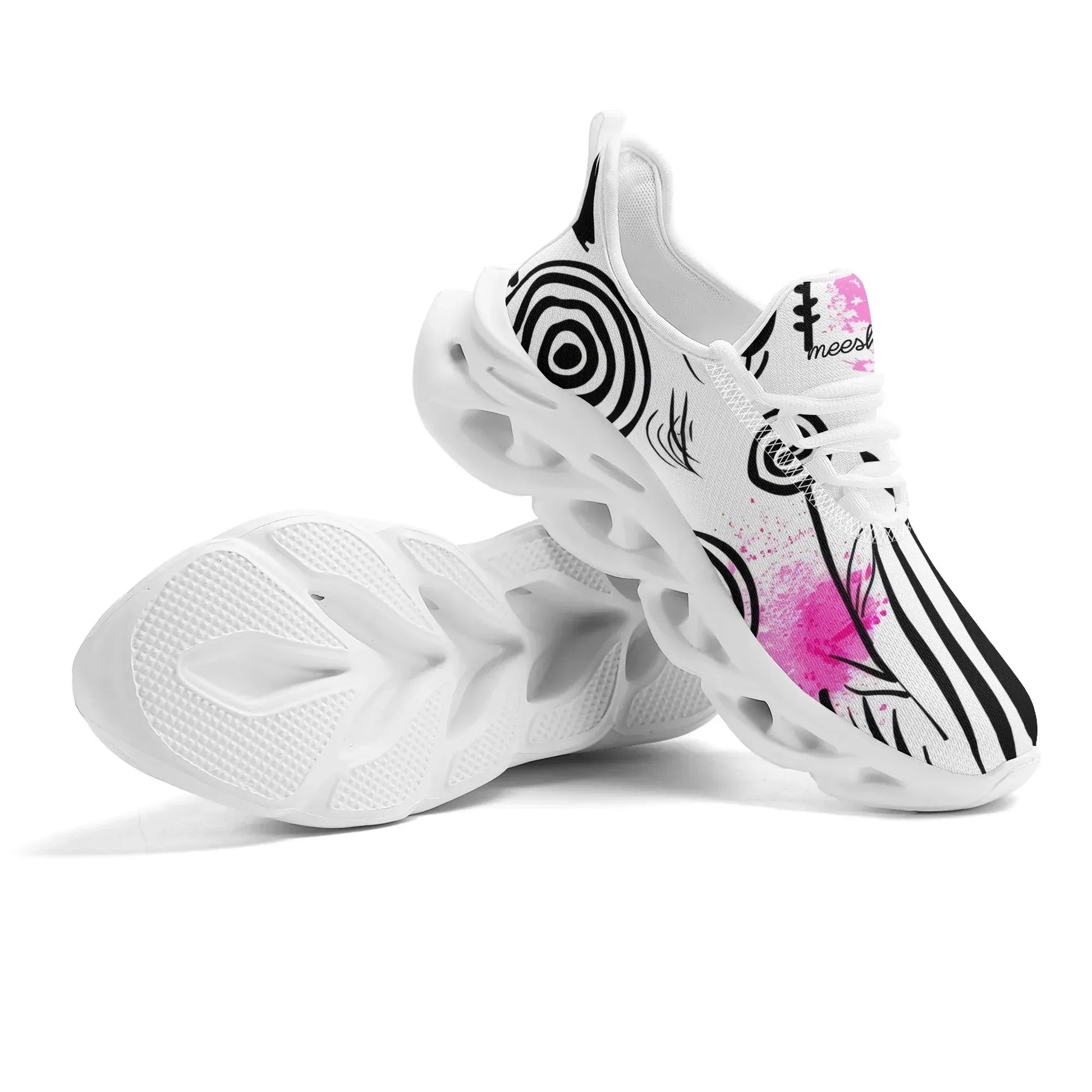 meeshy-air-athletic-sneaker-graffiti-flowers-v1-herren-sneaker-jlr-design-9 - JLR Design