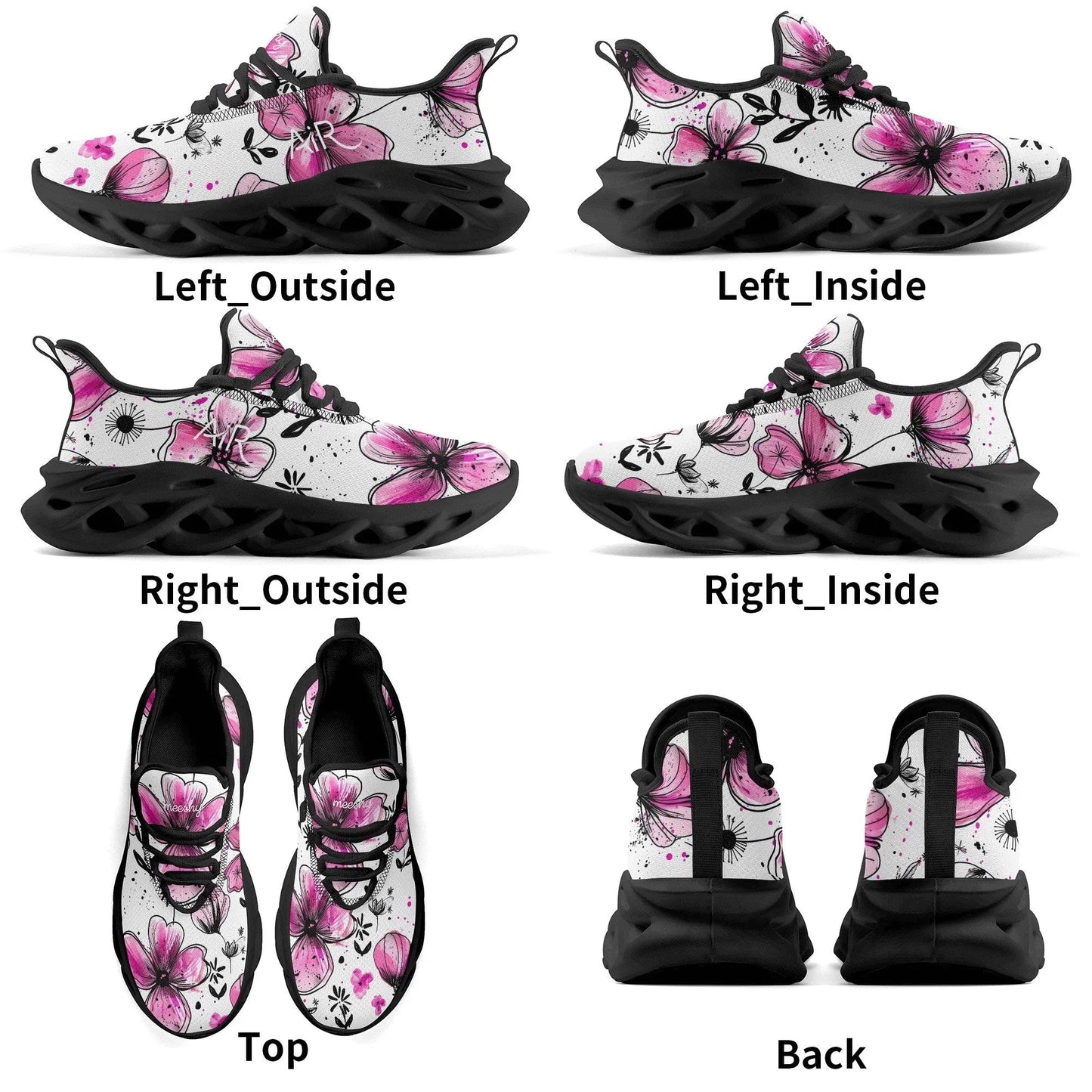 meeshy-air-athletic-sneaker-graffiti-flowers-v2-damen-sneaker-jlr-design-13 - JLR Design