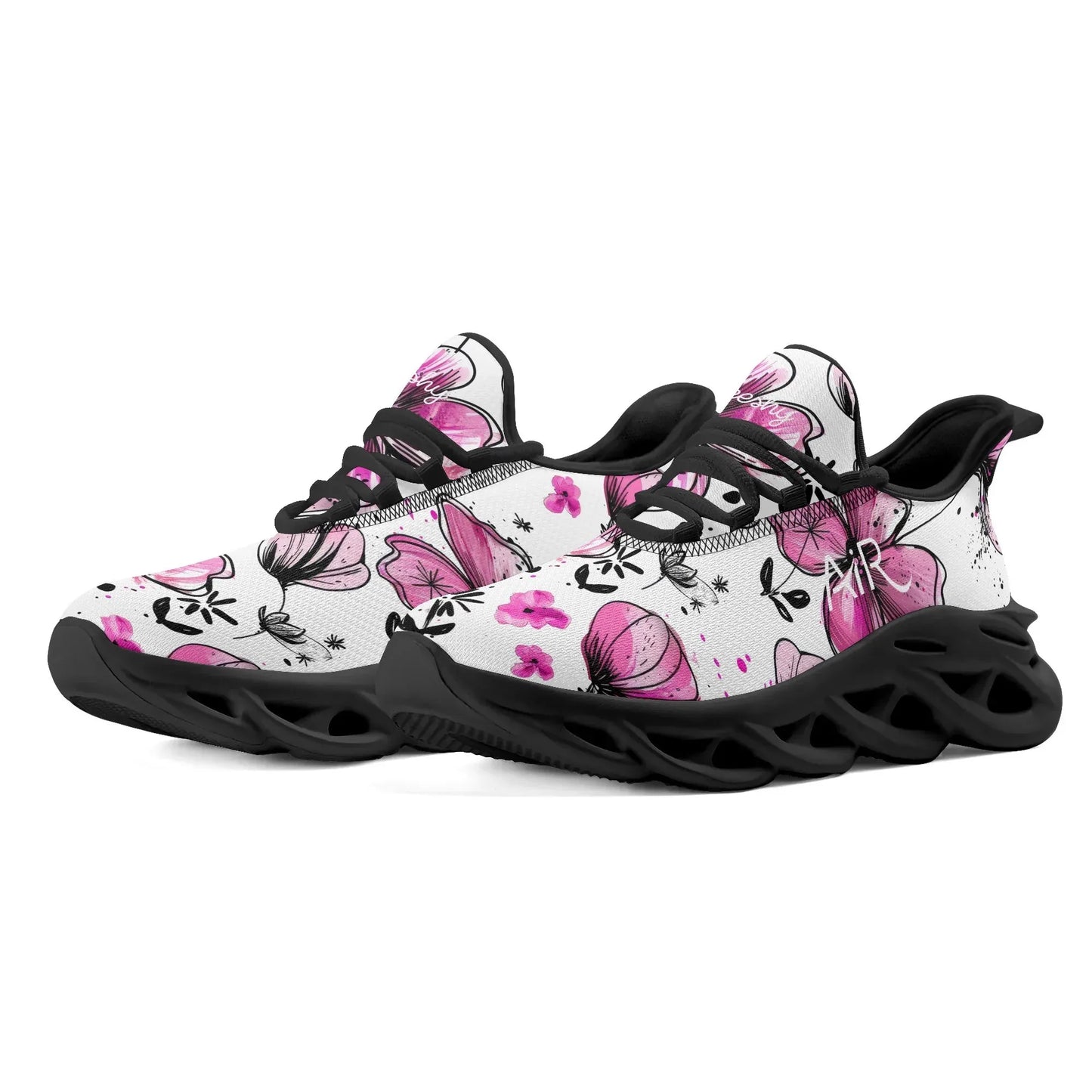 meeshy-air-athletic-sneaker-graffiti-flowers-v2-herren-sneaker-jlr-design-1 - JLR Design