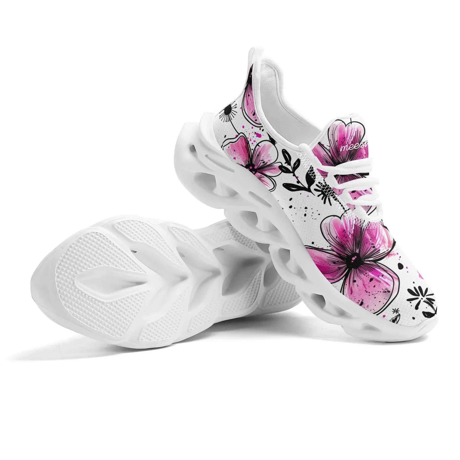 meeshy-air-athletic-sneaker-graffiti-flowers-v2-herren-sneaker-jlr-design-9 - JLR Design