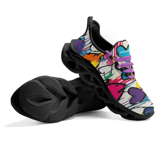 meeshy-air-athletic-sneaker-graffiti-hearts-v1-damen-sneaker-jlr-design-1 - JLR Design